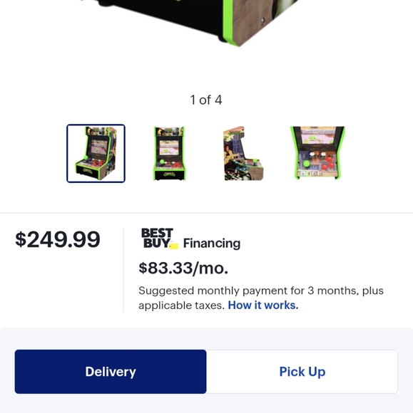 Limited edition teenage mutant Ninja turtles arcade game - Picture 2 of 2